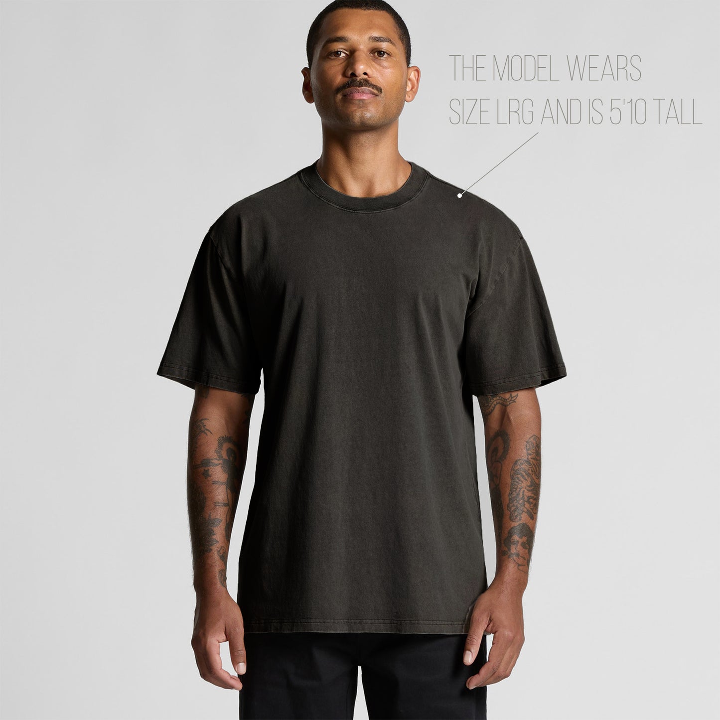 Benjamin Franklin - Oversized Heavy Feaded Tee - Front Print
