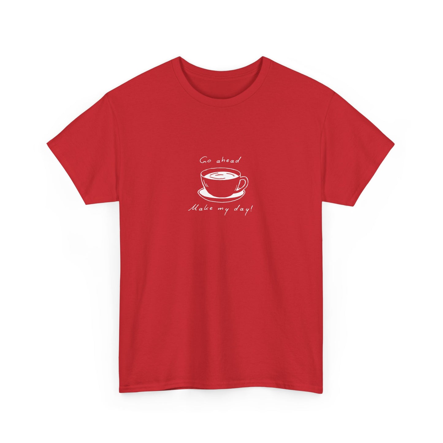 Go Ahead, Make My Day T-Shirt - Unisex Softstyle T-Shirt
