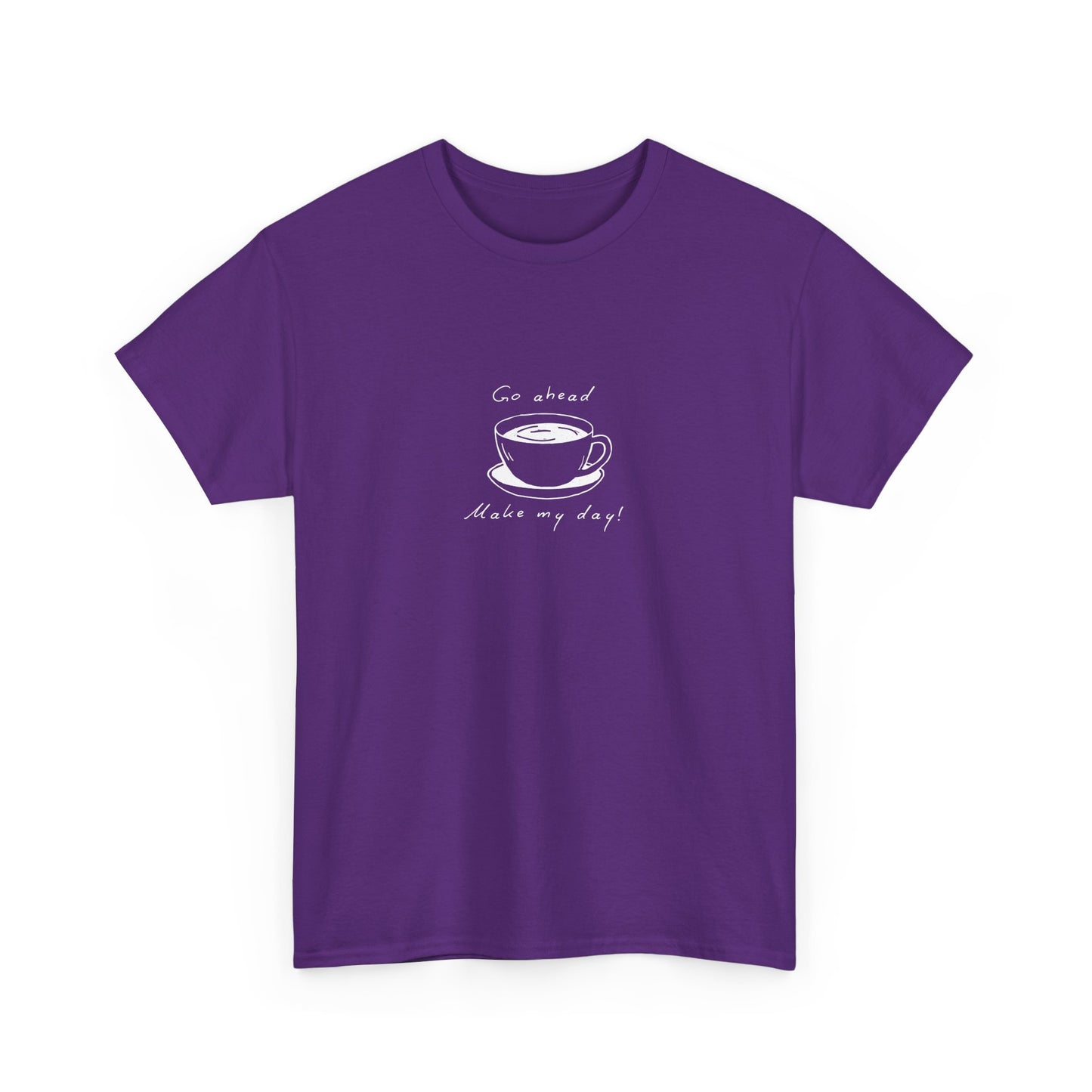 Go Ahead, Make My Day T-Shirt - Unisex Softstyle T-Shirt