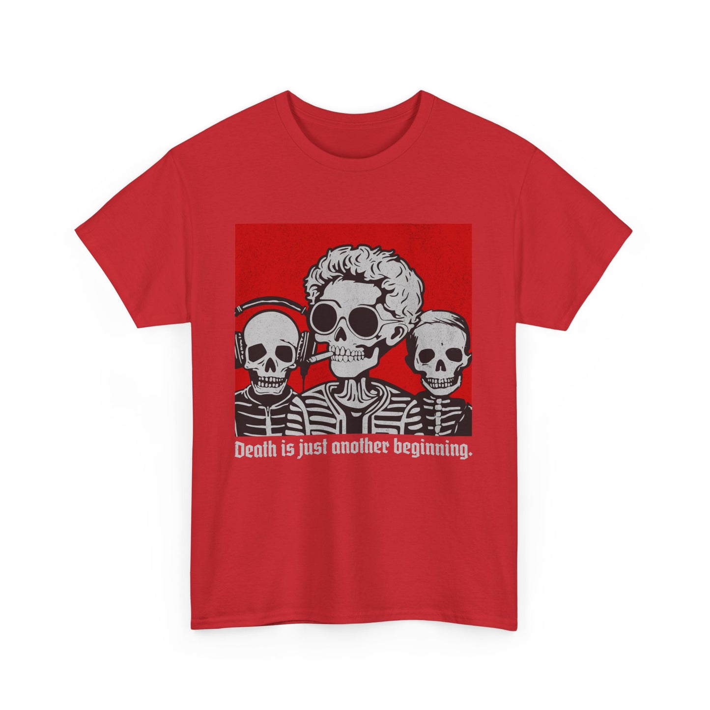 Death Is Just Another Beginning T-Shirt - Unisex Softstyle T-Shirt
