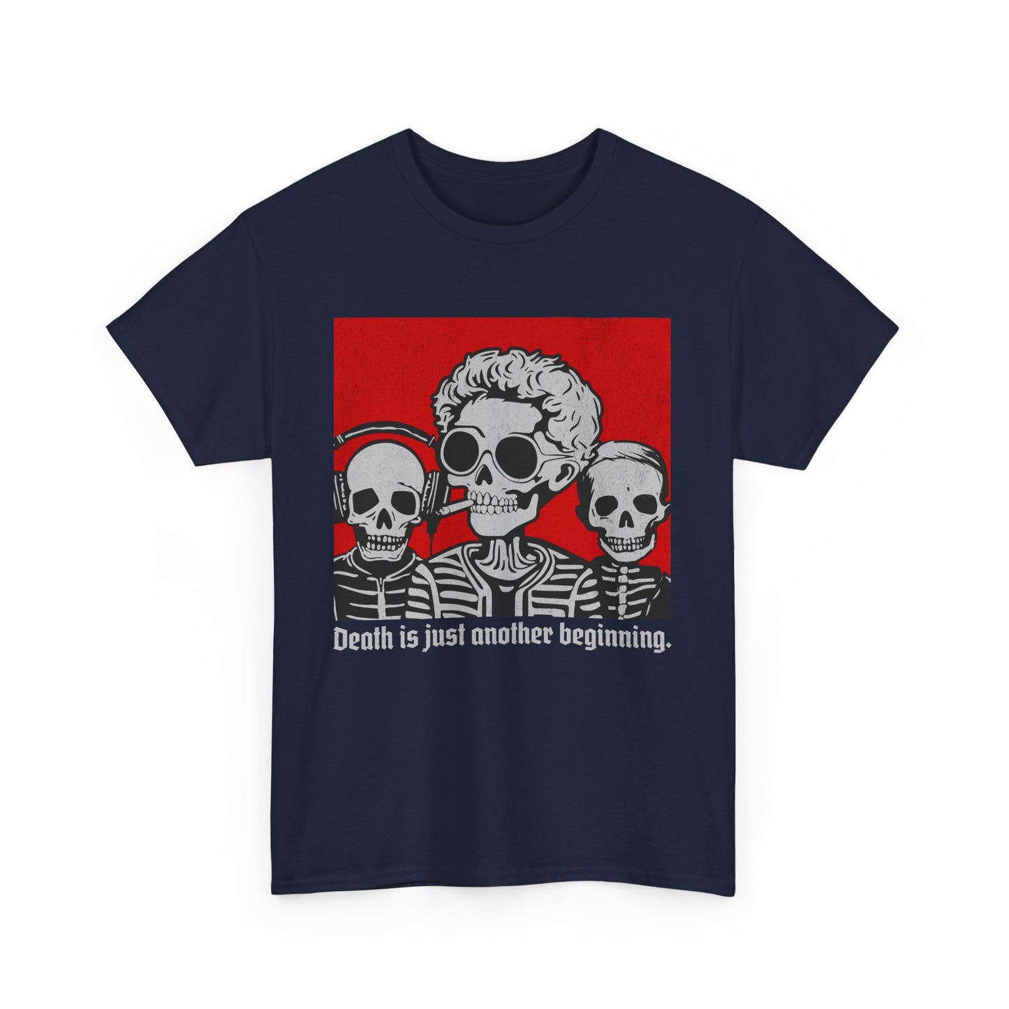 Death Is Just Another Beginning T-Shirt - Unisex Softstyle T-Shirt