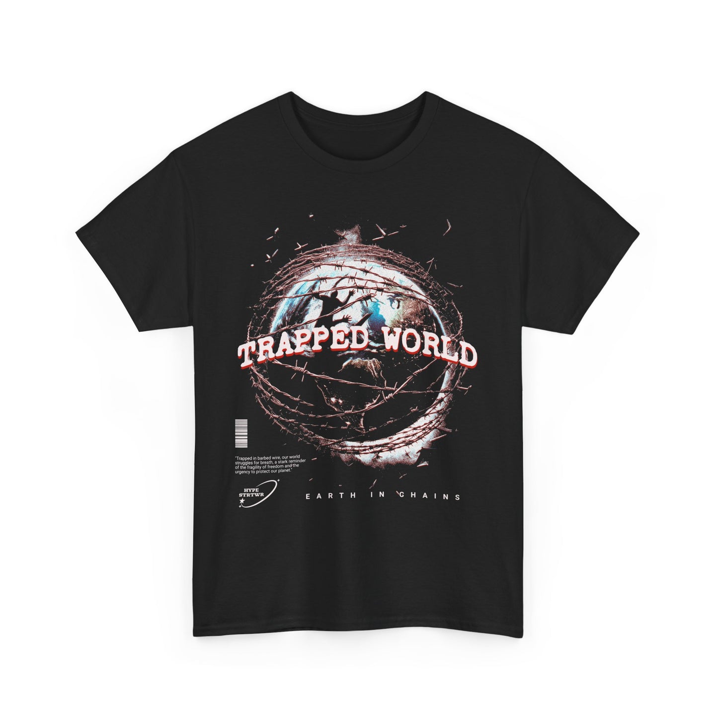 Trapped World T-Shirt - Unisex Softstyle T-Shirt