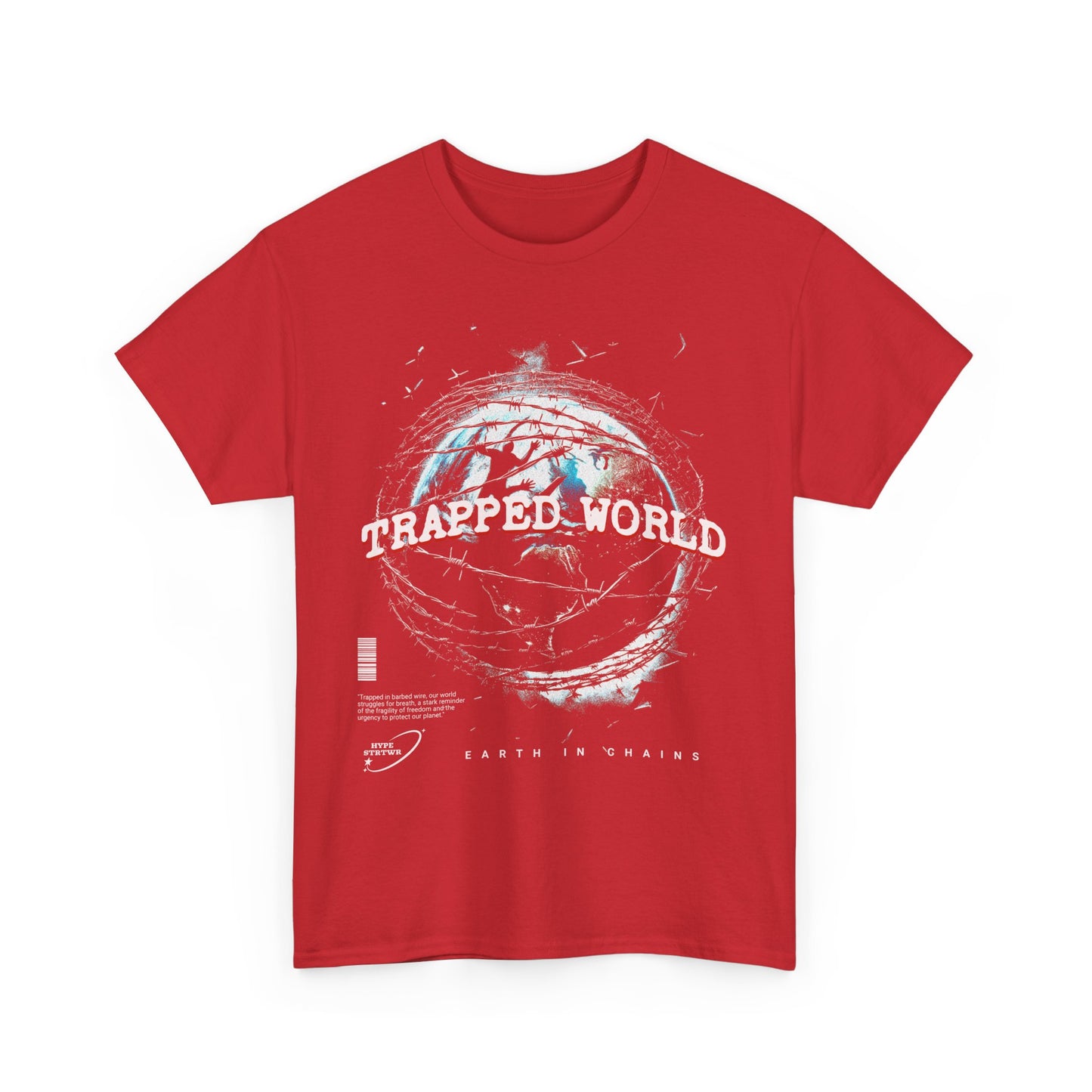 Trapped World T-Shirt - Unisex Softstyle T-Shirt