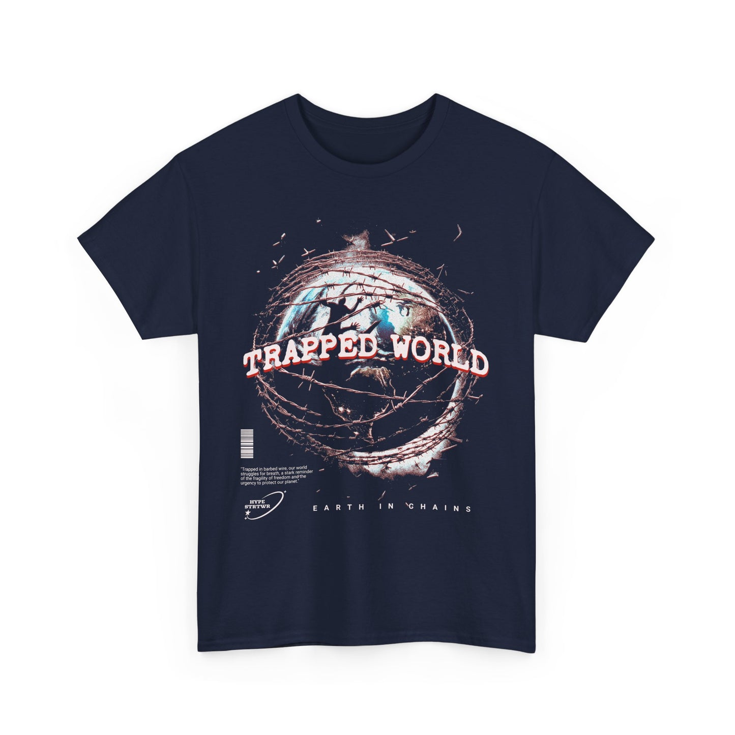 Trapped World T-Shirt - Unisex Softstyle T-Shirt