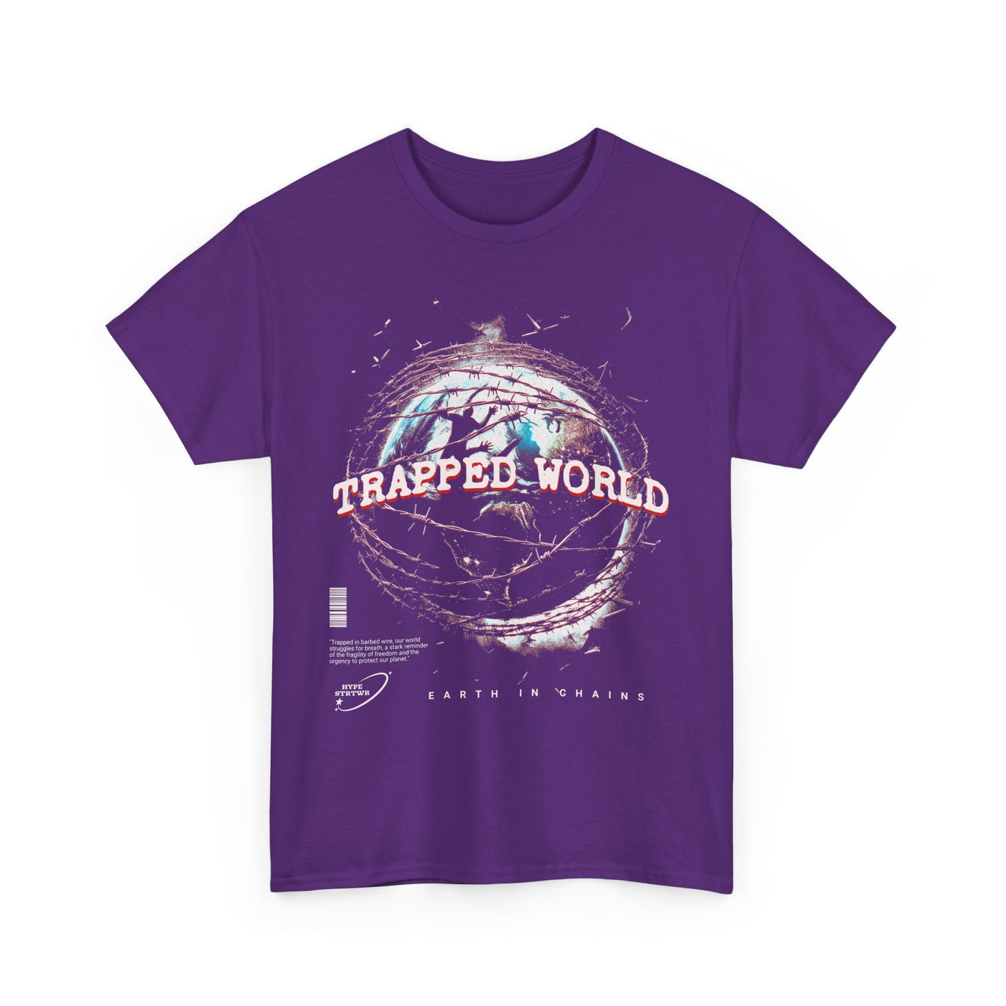 Trapped World T-Shirt - Unisex Softstyle T-Shirt