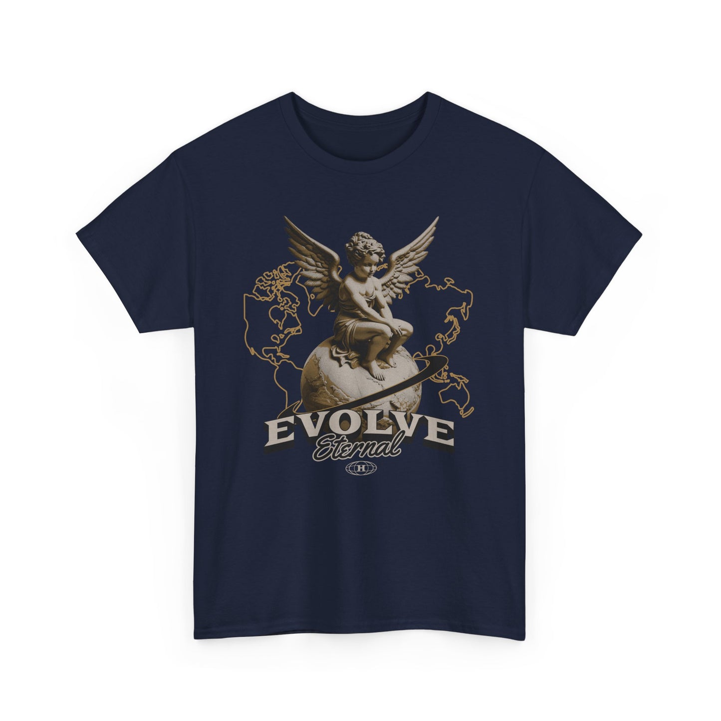 Cupid Evolve Eternal - Organic Cotton T-shirt - Front Print