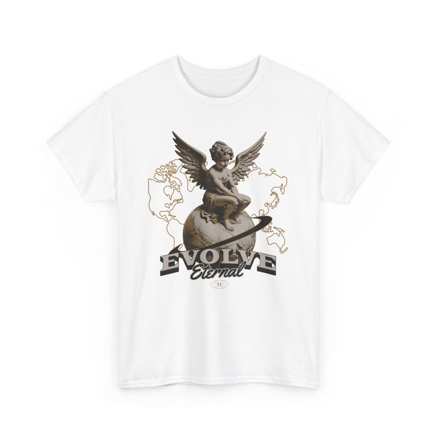 Cupid Evolve Eternal - Organic Cotton T-shirt - Front Print