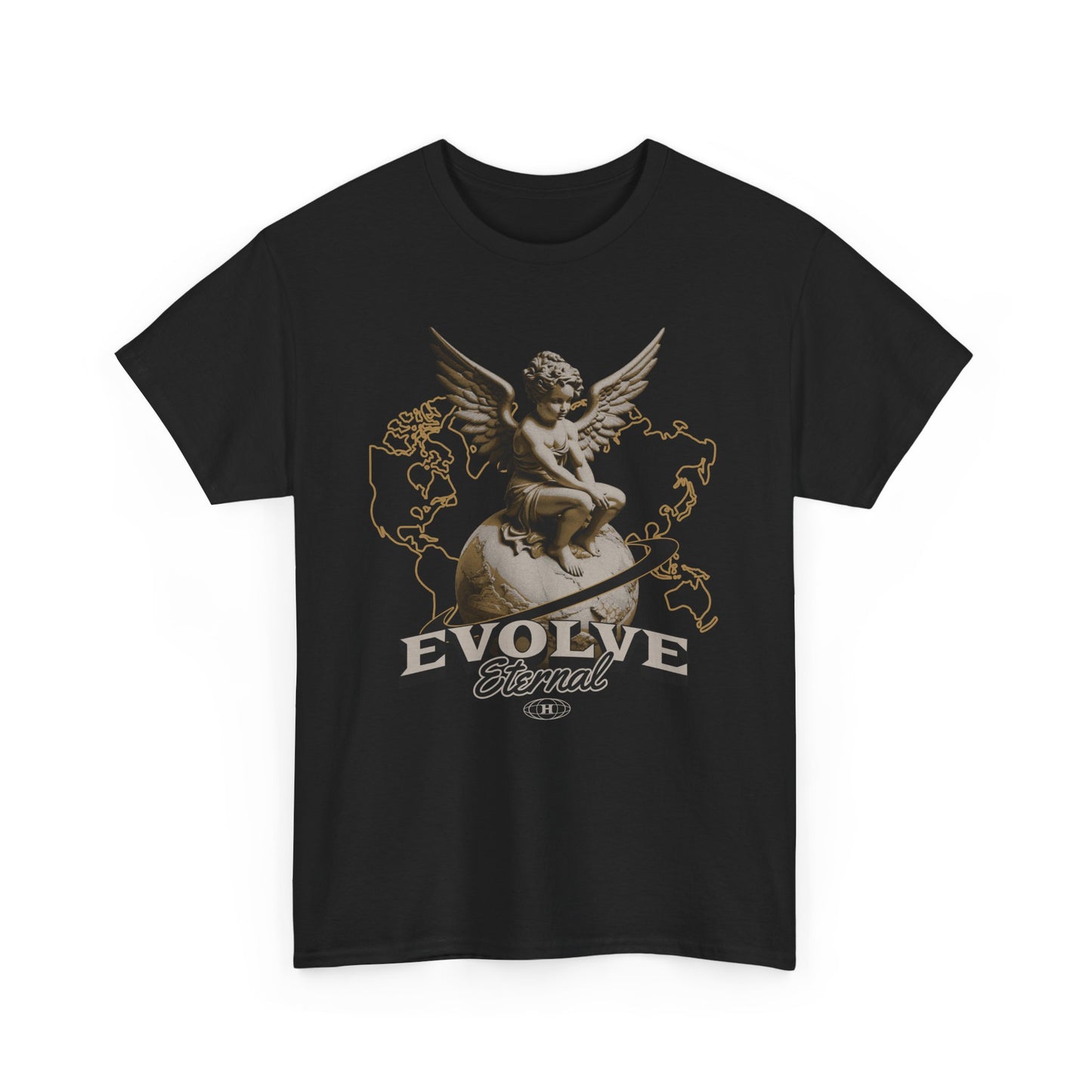 Cupid Evolve Eternal - Organic Cotton T-shirt - Front Print