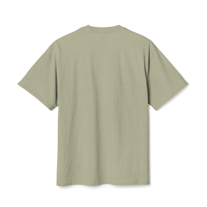 Rising Car - Oversized Heavy Feaded Tee - Front Print