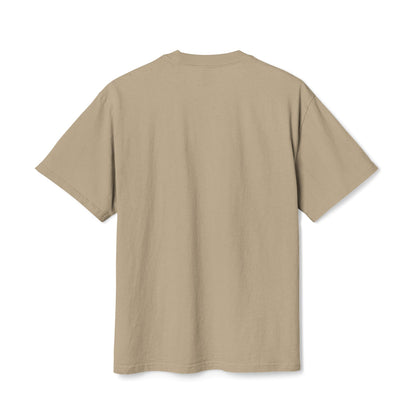 Rising Car - Oversized Heavy Feaded Tee - Front Print