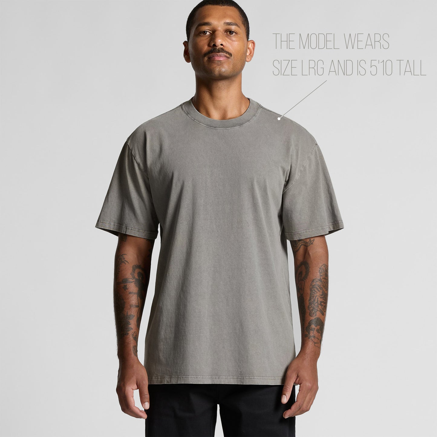 God Of Hustler - Oversized Heavy Feaded Tee - Front Print