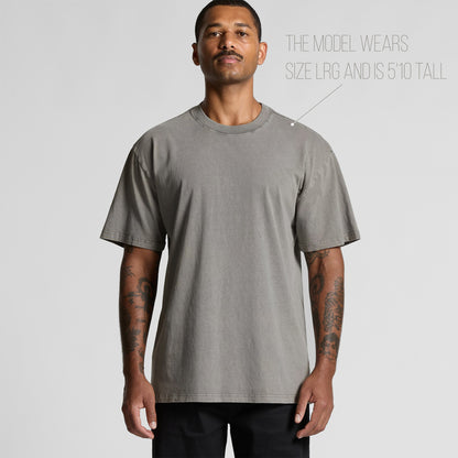 God Of Hustler - Oversized Heavy Feaded Tee - Front Print