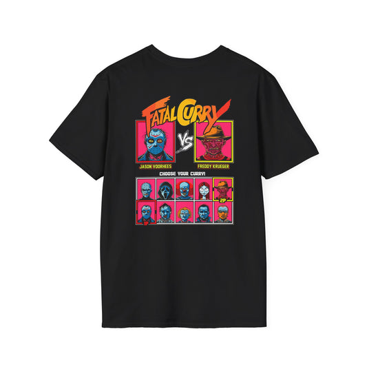 Fatal Curry - Short-Sleeve Unisex T-Shirt - Back Print