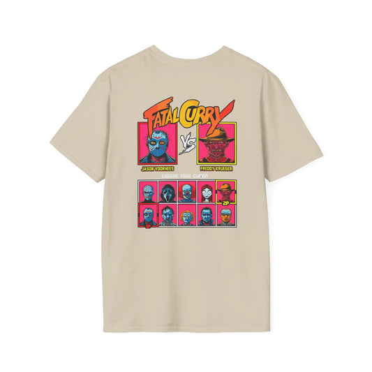 Fatal Curry - Short-Sleeve Unisex T-Shirt - Back Print