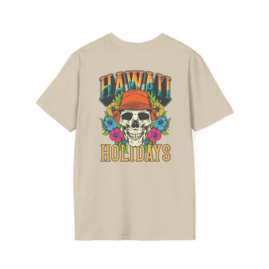 Hawaii Holidays - RetroVibe T-Shirt - Back Print