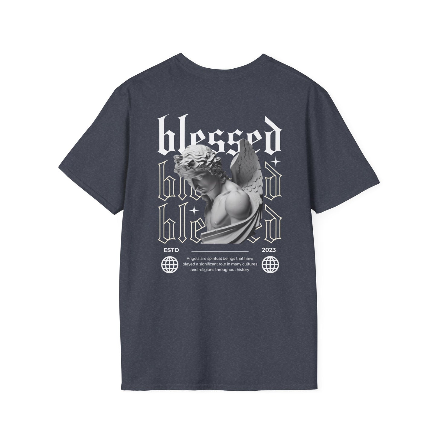 Blessed - Unisex Softstyle T-Shirt - Back Print
