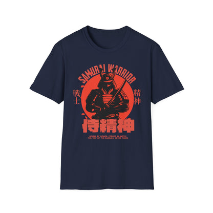 Samurai Warrior - Unisex Softstyle T-Shirt - Front Print
