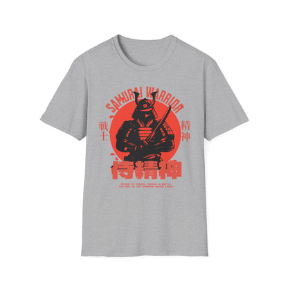 Samurai Warrior - Unisex Softstyle T-Shirt - Front Print