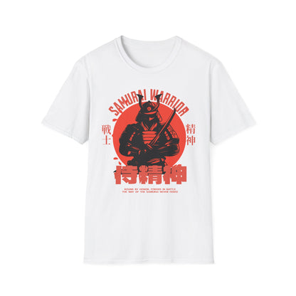 Samurai Warrior - Unisex Softstyle T-Shirt - Front Print