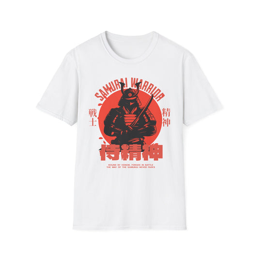 Samurai Warrior - Unisex Softstyle T-Shirt - Front Print