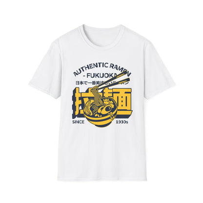 Authentic Ramen - Unisex Softstyle T-Shirt - Front Print