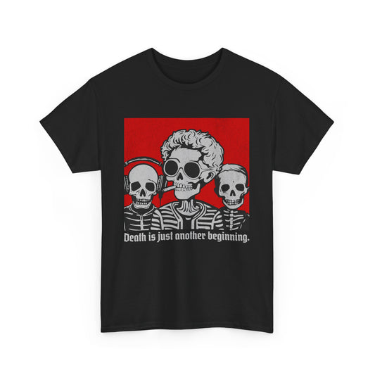 Death Is Just Another Beginning T-Shirt - Unisex Softstyle T-Shirt