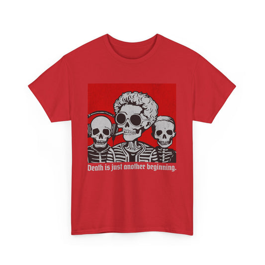 Death Is Just Another Beginning T-Shirt - Unisex Softstyle T-Shirt