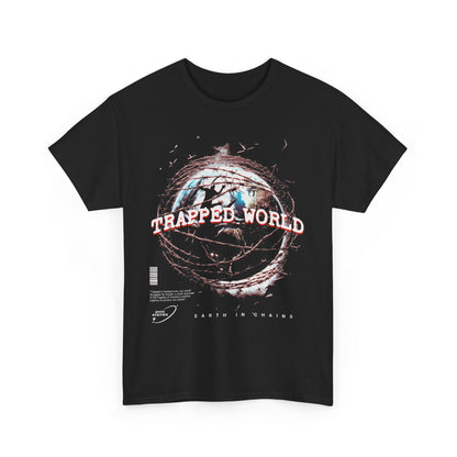 Trapped World T-Shirt - Unisex Softstyle T-Shirt