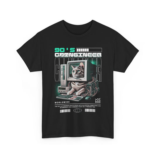 Catngineer T-Shirt - Unisex Softstyle T-Shirt