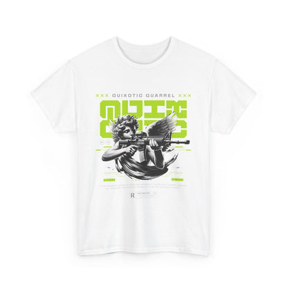 Quixotic Quarrel - Organic Cotton T-shirt - Front Print