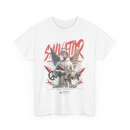Salvator - Beacon Of Hope - Organic Cotton T-shirt - Front Print