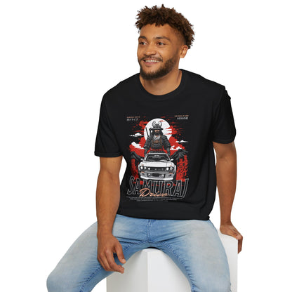 Samurai Driver - Unisex JDM Street T-shirt - Front Print