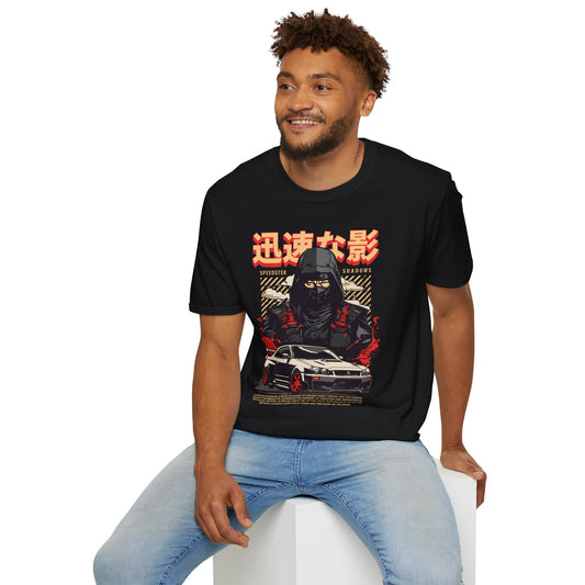 Speedster Shadow - Unisex JDM Street T-shirt - Front Print