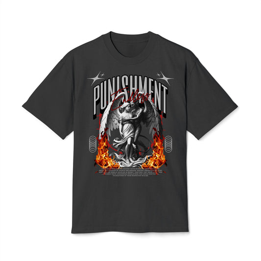 Endless Punishment - Oversized Heavy Feaded Tee - Front Print