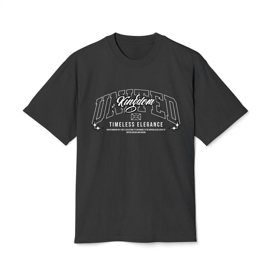 United Kingdom - Oversized Heavy Feaded Tee - Front Print