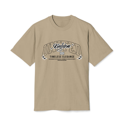 United Kingdom - Oversized Heavy Feaded Tee - Front Print